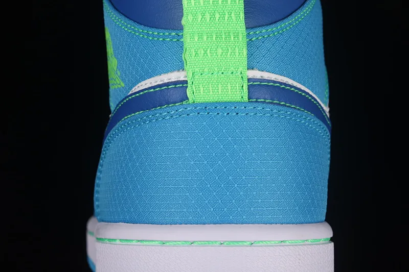 All Categories Air Jordan Jordan Series Basketball Shoes Air Jordan 1 Mid Differentiated Edition Air Jordan 1 Mid AJ1 Joe 1 Blue and Green Chinese Culture Basketball Shoes DA8010-400